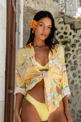 FORTUNATE ONE Majorca Bikinislip Zitrone