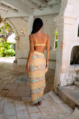 FORTUNATE ONE Marbella Sarong Casablanca-Print