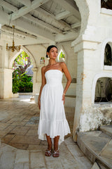 Love In The Summer Maxikleid Weiß