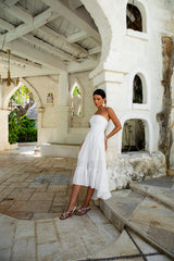 Love In The Summer Maxikleid Weiß