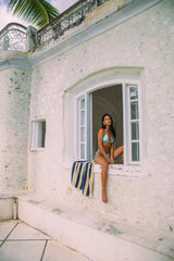 FORTUNATE ONE Capri Swimtop Aqua