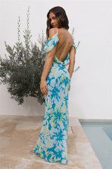 SEVEN WONDERS Longina Maxikleid Grün