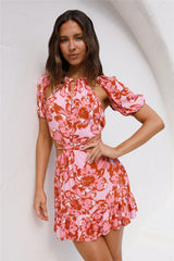 HALLO MOLLY Island Lifestyle Mini-Kleid Pink