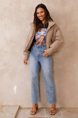 Day After Jacke Beige