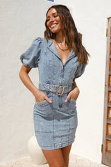 Crossroads Mini-Jeanskleid