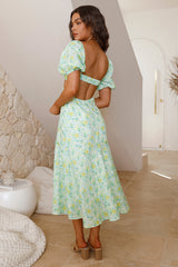 Maxikleid „Back From Florence“ Grün