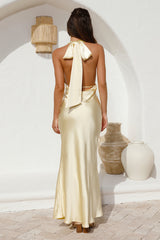 Maxikleid „Enchanted Dreams“ Butter
