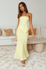 Found You Asymmetrisches Top Gelb