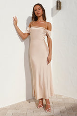 Pour Moi Maxikleid Champagner