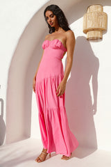 Maxikleid „Promise Yourself“ Pink