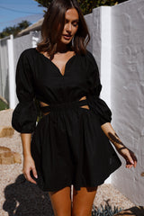 Janine Kleid Schwarz