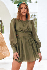 Wish From The Heart Kleid Olive