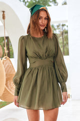 Wish From The Heart Kleid Olive