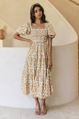 Land And Sky Maxikleid Gelb