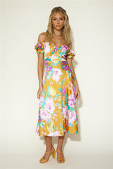 To be Mine Maxikleid Orange