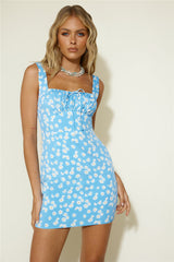 Make Me Blush Kleid Blau