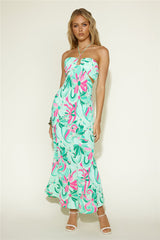 Maxikleid Sommerausflug Grün