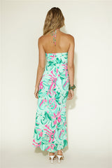 Maxikleid Sommerausflug Grün