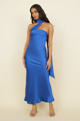 Maxikleid "Over The Pond" in Marineblau