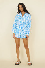 Summer Sweethearts Top Blau