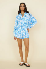 Sommer-Sweethearts-Shorts Blau