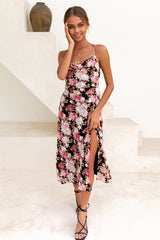 Imparlour Midikleid Rosa