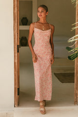 Maxikleid In The Air Pink