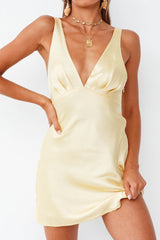 HELLO MOLLY Night In Cabana Kleid Gelb