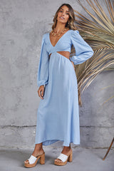 Rhythm Time Maxikleid Blau