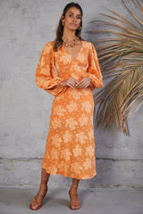 Endless Possibilities Maxikleid Orange