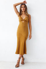 Forever Fresh Maxikleid Braun
