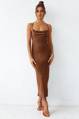Sanctuary Maxi-Kleid Braun