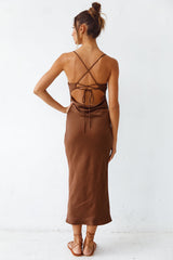 Sanctuary Maxi-Kleid Braun