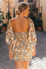 HELLO MOLLY Baskenland-Kleid Salbeigrün