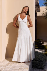 Sunbeam Social Maxikleid Weiß