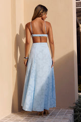 Maxikleid „Lost In The Skies“ in Blau