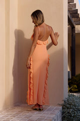 Cool With You Maxikleid Orange