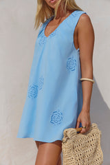 Love For The Moment Minikleid Blau