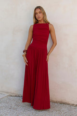 Nalla Maxikleid Cherry