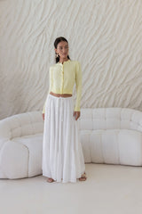 Cardi Season Long Sleeve Cardigan Yellow