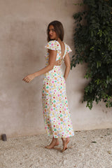Playing In The Sun Maxi Dress Multi