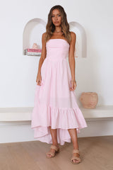 Love In The Summer Maxikleid Pink