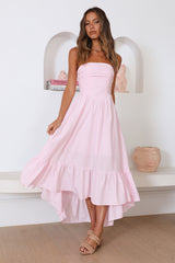 Love In The Summer Maxikleid Pink