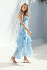 Maggie Made Maxi Dress Blue