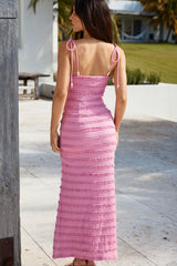 Vacation Mode Maxi Dress Pink