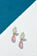 18k Gold Plated Island Treasure Earrings Gold