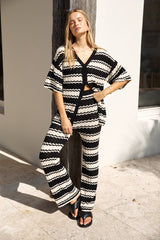 Airport Mode Knit Shirt Black