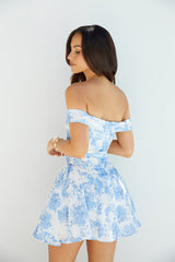 Carprischenächte Minikleid Blau