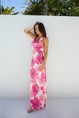 Liebling Sonnen-Maxikleid Rosa