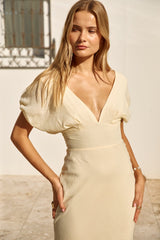 Growing Garden Maxikleid Gelb